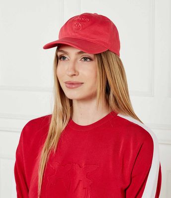 Czapka z daszkiem damska na wiosnę Pinko ze sklepu: Gomez Fashion Store w kategorii: Czapki z daszkiem damskie - zdjęcie 874714-BD9-10338_PI251W000175C93