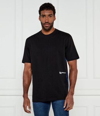 T-shirt męski elegancki Karl Lagerfeld Jeans ze sklepu: Gomez Fashion Store w kategorii: T-shirty męskie - zdjęcie 874714-BD9-10338_KJ251M000010002