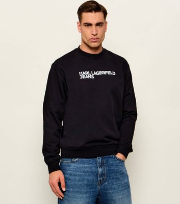 Karl Lagerfeld Jeans - Bluza męska na zimę casualowa ze sklepu: Gomez Fashion Store w kategorii: Bluzy męskie - zdjęcie 874714-BD9-10338_KJ251M000012002