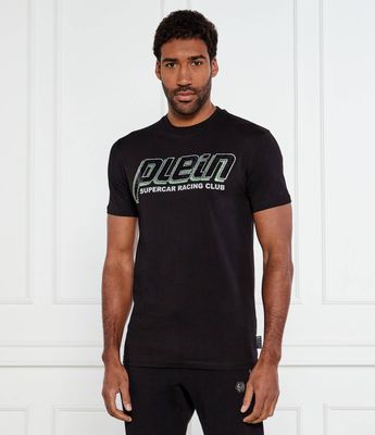 T-shirt męski letni Philipp Plein ze sklepu: Gomez Fashion Store w kategorii: T-shirty męskie - zdjęcie 874714-BD9-10338_PN251M000025002