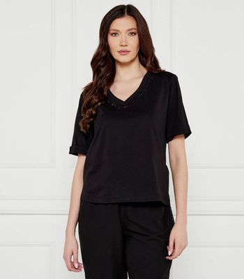 Bluzka damska na wiosnę Liu Jo Sport ze sklepu: Gomez Fashion Store w kategorii: Bluzki damskie - zdjęcie 874714-BD9-10338_LS251W000032960