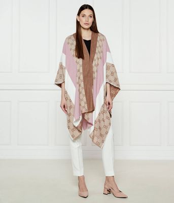 Ponczo Liu Jo ze sklepu: Gomez Fashion Store w kategorii: Poncza - zdjęcie 874714-BD9-10338_LC252W000091D89