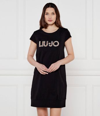 Sukienka elegancka Liu Jo Beachwear ze sklepu: Gomez Fashion Store w kategorii: Sukienki - zdjęcie 874714-BD9-10338_LB252W000009604