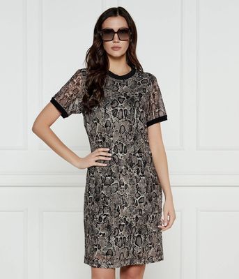 Sukienka na wiosnę casualowa Joop! ze sklepu: Gomez Fashion Store w kategorii: Sukienki - zdjęcie 874714-BD9-10338_JO251W000033034