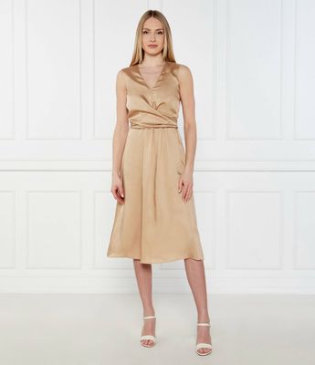 Liu Jo - Sukienka elegancka na wiosnę ze sklepu: Gomez Fashion Store w kategorii: Sukienki - zdjęcie 874714-BD9-10338_LJ252W000020Z68