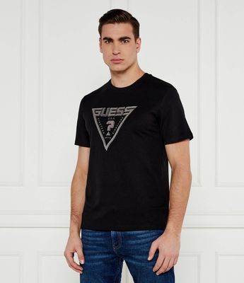 T-shirt męski casual na wiosnę GUESS ACTIVE ze sklepu: Gomez Fashion Store w kategorii: T-shirty męskie - zdjęcie 874714-BD9-10338_GV251M000009046