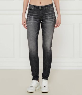 Jeansy damskie letnie Philipp Plein ze sklepu: Gomez Fashion Store w kategorii: Jeansy damskie - zdjęcie 874714-BD9-10338_PN251W000002110
