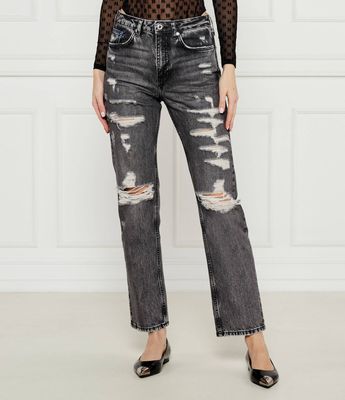 Jeansy damskie eleganckie Karl Lagerfeld Jeans ze sklepu: Gomez Fashion Store w kategorii: Jeansy damskie - zdjęcie 874714-BD9-10338_KJ251W000022054