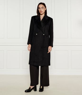 Płaszcz damski DKNY ze sklepu: Gomez Fashion Store w kategorii: Płaszcze damskie - zdjęcie 874714-BD9-10338_DK245W000034007