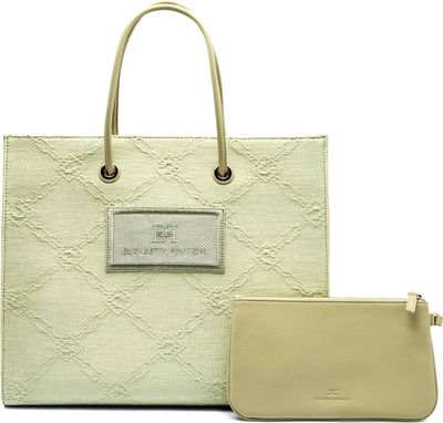 Shopper bag casual Elisabetta Franchi ze sklepu: Gomez Fashion Store w kategorii: Torby Shopper bag - zdjęcie 874714-BD9-10338_EF252W000005A09