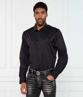 Koszula męska elegancka Just Cavalli ze sklepu: Gomez Fashion Store w kategorii: Koszule męskie - zdjęcie 874714-BD9-10338_CA252M000040899