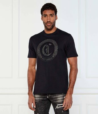 Just Cavalli - T-shirt męski ze sklepu: Gomez Fashion Store w kategorii: T-shirty męskie - zdjęcie 874714-BD9-10338_CA252M000059899