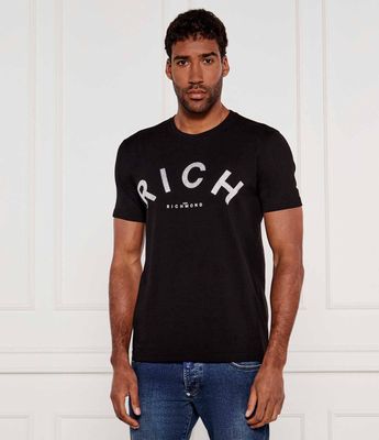 T-shirt męski John Richmond ze sklepu: Gomez Fashion Store w kategorii: T-shirty męskie - zdjęcie 874714-BD9-10338_JR252M000016001
