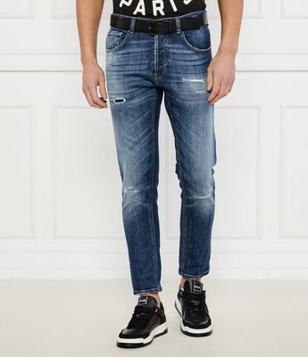 Jeansy męskie na wiosnę w miejskim stylu DONDUP - made in Italy ze sklepu: Gomez Fashion Store w kategorii: Jeansy męskie - zdjęcie 874714-BD9-10338_DN252M000013800