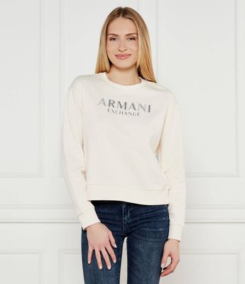 Bluza damska casual Armani Exchange ze sklepu: Gomez Fashion Store w kategorii: Bluzy damskie - zdjęcie 874714-BD9-10338_AX252W000074H56