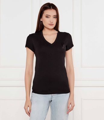 Armani Exchange - Bluzka damska casualowa ze sklepu: Gomez Fashion Store w kategorii: Bluzki damskie - zdjęcie 874714-BD9-10338_AX252W000096H50