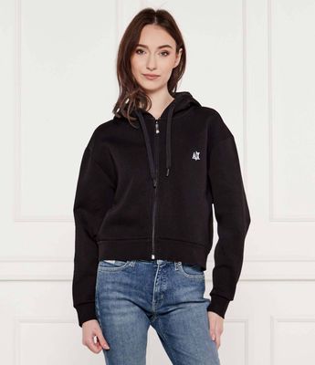 Bluza damska casual Armani Exchange ze sklepu: Gomez Fashion Store w kategorii: Bluzy damskie - zdjęcie 874714-BD9-10338_AX252W000104H50