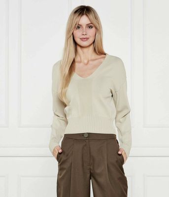 Sweter damski Armani Exchange ze sklepu: Gomez Fashion Store w kategorii: Swetry damskie - zdjęcie 874714-BD9-10338_AX252W000136I46