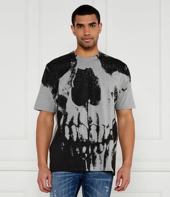 Alexander McQueen - T-shirt męski na lato ze sklepu: Gomez Fashion Store w kategorii: T-shirty męskie - zdjęcie 874714-BD9-10338_AQ251M000010159