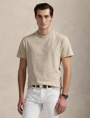 T-shirt męski na wiosnę w stylu klasycznym Polo Ralph Lauren ze sklepu: Gomez Fashion Store w kategorii: T-shirty męskie - zdjęcie 874714-BD9-10338_PR252M00010917H