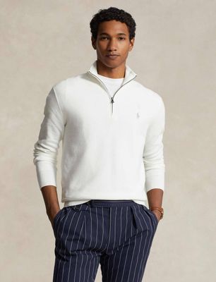 Sweter męski na wiosnę Polo Ralph Lauren ze sklepu: Gomez Fashion Store w kategorii: Swetry męskie - zdjęcie 874714-BD9-10338_PR252M00011118H