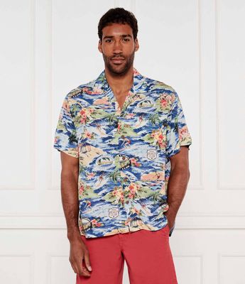 Polo Ralph Lauren - Koszula męska w stylu młodzieżowym ze sklepu: Gomez Fashion Store w kategorii: Koszule męskie - zdjęcie 874714-BD9-10338_PR252M00015858H