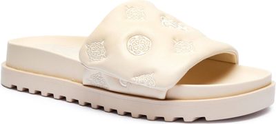 Guess - Klapki damskie na lato ze sklepu: Gomez Fashion Store w kategorii: Klapki damskie - zdjęcie 874714-BD9-10338_GU252W000173810