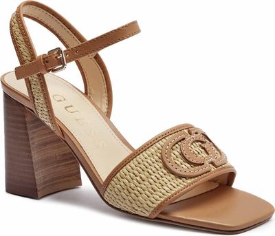 Sandały damskie na lato Guess ze sklepu: Gomez Fashion Store w kategorii: Sandały damskie - zdjęcie 874714-BD9-10338_GU252W000181692