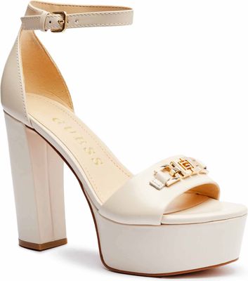 Sandały damskie eleganckie Guess ze sklepu: Gomez Fashion Store w kategorii: Sandały damskie - zdjęcie 874714-BD9-10338_GU252W000216810