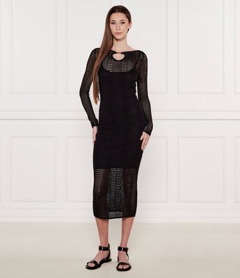 Sukienka elegancka Marciano Guess ze sklepu: Gomez Fashion Store w kategorii: Sukienki - zdjęcie 874714-BD9-10338_MG252W000017025