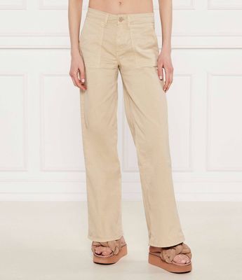 Spodnie damskie wiosenne Guess Jeans ze sklepu: Gomez Fashion Store w kategorii: Spodnie damskie - zdjęcie 874714-BD9-10338_GE252W000004P05
