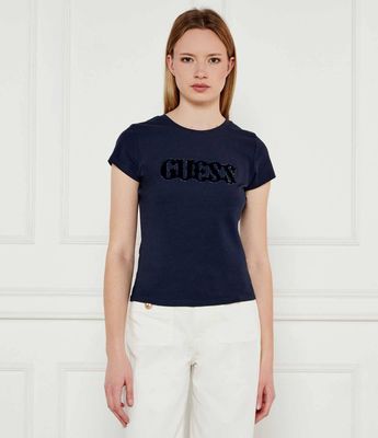 Bluzka damska casual Guess ze sklepu: Gomez Fashion Store w kategorii: Bluzki damskie - zdjęcie 874714-BD9-10338_GJ252W000031N38