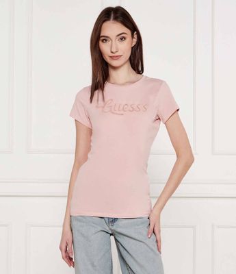 Bluzka damska wiosenna Guess ze sklepu: Gomez Fashion Store w kategorii: Bluzki damskie - zdjęcie 874714-BD9-10338_GJ252W000032T72