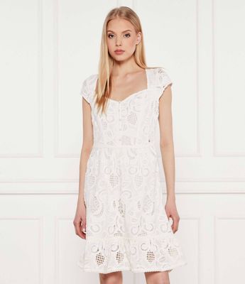 Sukienka Guess ze sklepu: Gomez Fashion Store w kategorii: Sukienki - zdjęcie 874714-BD9-10338_GJ252W000050F11