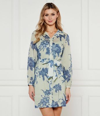 Sukienka Guess ze sklepu: Gomez Fashion Store w kategorii: Sukienki - zdjęcie 874714-BD9-10338_GJ252W000052T63