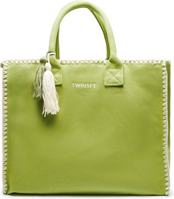 Shopper bag w sportowym stylu Twinset U&B ze sklepu: Gomez Fashion Store w kategorii: Torby Shopper bag - zdjęcie 874714-BD9-10338_TB251W000004A28