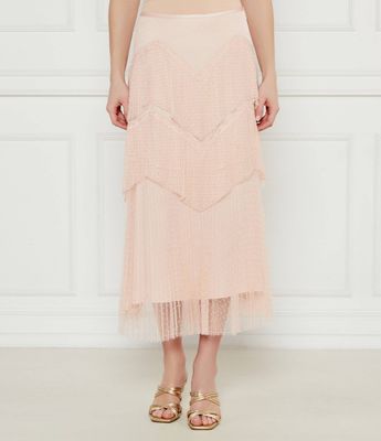 Spódnica elegancka Twinset ze sklepu: Gomez Fashion Store w kategorii: Spódnice - zdjęcie 874714-BD9-10338_TS251W000067707