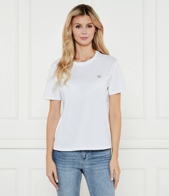 Twinset - Bluzka damska casualowa na wiosnę ze sklepu: Gomez Fashion Store w kategorii: Bluzki damskie - zdjęcie 874714-BD9-10338_TS251W000062858