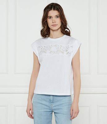 Bluzka damska elegancka Twinset ze sklepu: Gomez Fashion Store w kategorii: Bluzki damskie - zdjęcie 874714-BD9-10338_TS251W000093858