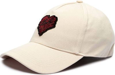 Karl Lagerfeld - Czapka z daszkiem damska na wiosnę ze sklepu: Gomez Fashion Store w kategorii: Czapki z daszkiem damskie - zdjęcie 874714-BD9-10338_KL251W000105526