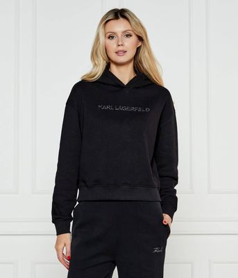 Bluza damska elegancka Karl Lagerfeld ze sklepu: Gomez Fashion Store w kategorii: Bluzy damskie - zdjęcie 874714-BD9-10338_KL251W000164666