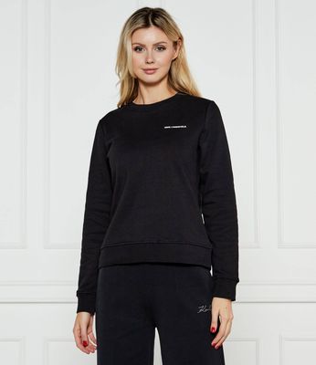 Bluza damska na wiosnę Karl Lagerfeld ze sklepu: Gomez Fashion Store w kategorii: Bluzy damskie - zdjęcie 874714-BD9-10338_KL251W000167666