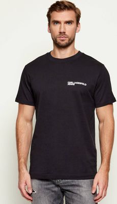 T-shirt męski na wiosnę casual Karl Lagerfeld Jeans ze sklepu: Gomez Fashion Store w kategorii: T-shirty męskie - zdjęcie 874714-BD9-10338_KJ252M000015002
