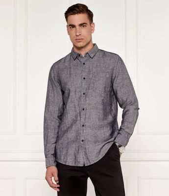Calvin Klein - Koszula męska na zimę ze sklepu: Gomez Fashion Store w kategorii: Koszule męskie - zdjęcie 874714-BD9-10338_CK242M000107K03