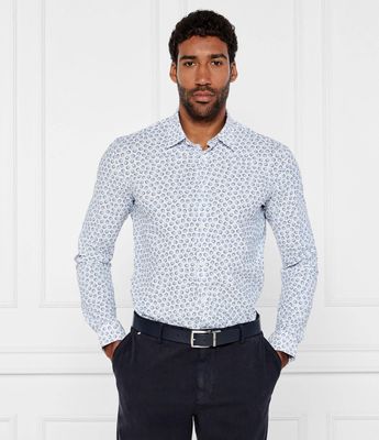 Koszula męska casual BOSS BLACK ze sklepu: Gomez Fashion Store w kategorii: Koszule męskie - zdjęcie 874714-BD9-10338_BB252M000162450