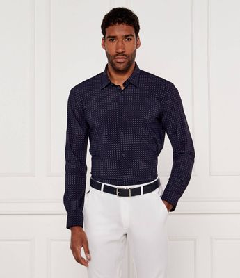 Koszula męska casual jesienna BOSS BLACK ze sklepu: Gomez Fashion Store w kategorii: Koszule męskie - zdjęcie 874714-BD9-10338_BB252M000164404
