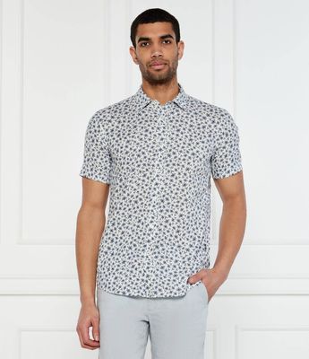 Koszula męska wiosenna BOSS BLACK ze sklepu: Gomez Fashion Store w kategorii: Koszule męskie - zdjęcie 874714-BD9-10338_BB252M000167450