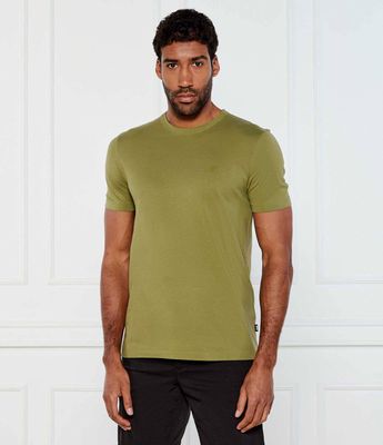 T-shirt męski casual BOSS BLACK ze sklepu: Gomez Fashion Store w kategorii: T-shirty męskie - zdjęcie 874714-BD9-10338_BB252M000238311