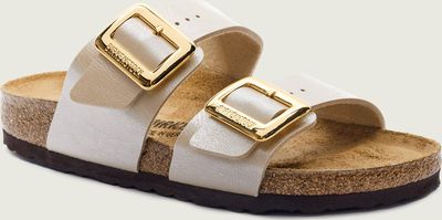 Klapki damskie na lato BIRKENSTOCK ze sklepu: Gomez Fashion Store w kategorii: Klapki damskie - zdjęcie 874714-BD9-10338_BR252W000104012