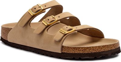 Klapki damskie na lato BIRKENSTOCK ze sklepu: Gomez Fashion Store w kategorii: Klapki damskie - zdjęcie 874714-BD9-10338_BR252W000108374